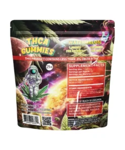 Alternative view of Watermelon Stoned THC-A Gummies 10000MG