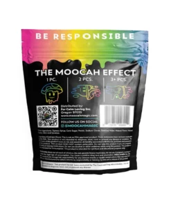 Alternative view of Blue Raspberry Bliss Moocah Mega Dose Mushroom Gummies 5ct