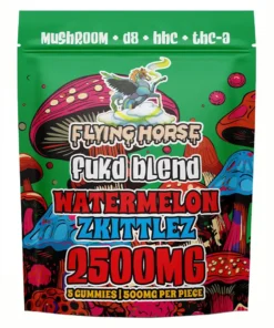 Watermelon Zkittlez Flying Horse Fukd Blend Gummies 2500MG
