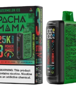 Watermelon Ice Disposable Vape (25000 Puffs) by Pachamama 25K
