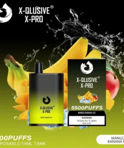 X-QLUSIVE X-PRO MANGO BANANA – 5500 PUFFS