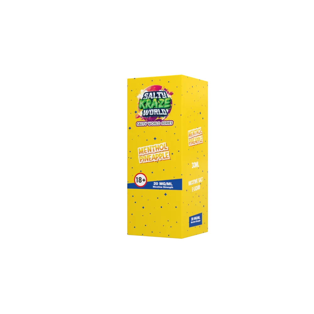 Menthol Pineapple – Nicotine Salt E-liquid