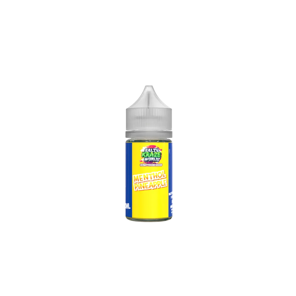 Menthol Pineapple – Nicotine Salt E-liquid - Image 2