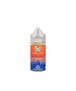 Alternative view of Strawberry Peach – Nicotine Salt E-liquid