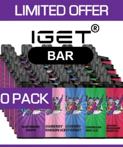 IGET BAR – 3500 PUFFS – 50 PACK