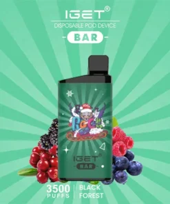 IGET BAR BLACK FOREST – 3500 PUFFS