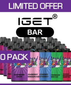 IGET BAR – 3500 PUFFS – 30 PACK