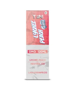 Alternative view of TFN Lychee Peach E-Liquid