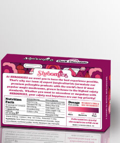 Alternative view of Shroomiez Vegan Dark Chocolate Bar