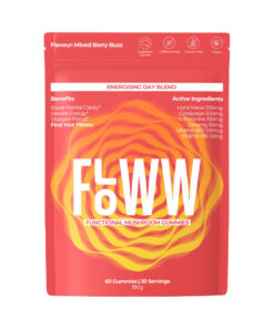 Floww Cordyceps & Lions Mane Mushroom Gummies – Day Blend