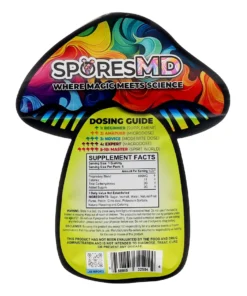 Alternative view of Fruit Loopy SporesMD Trips Infused Nootropic Gummies 5Pcs