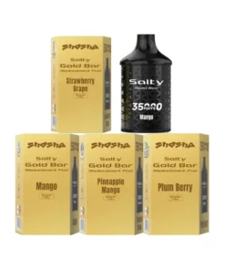 Salty GOLD Bar Pre-filled Pods 6mg/mL