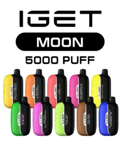 IGET MOON – 5000 PUFFS – 10 PACK