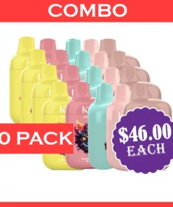 KUZ – 6000 PUFFS – 20 PACK