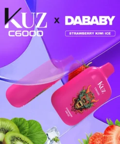 KUZ STRAWBERRY KIWI ICE – 6000 PUFFS